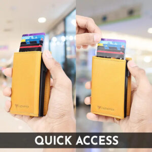 RFID Pop-up Metal Case Wallet Shoppers Paradise