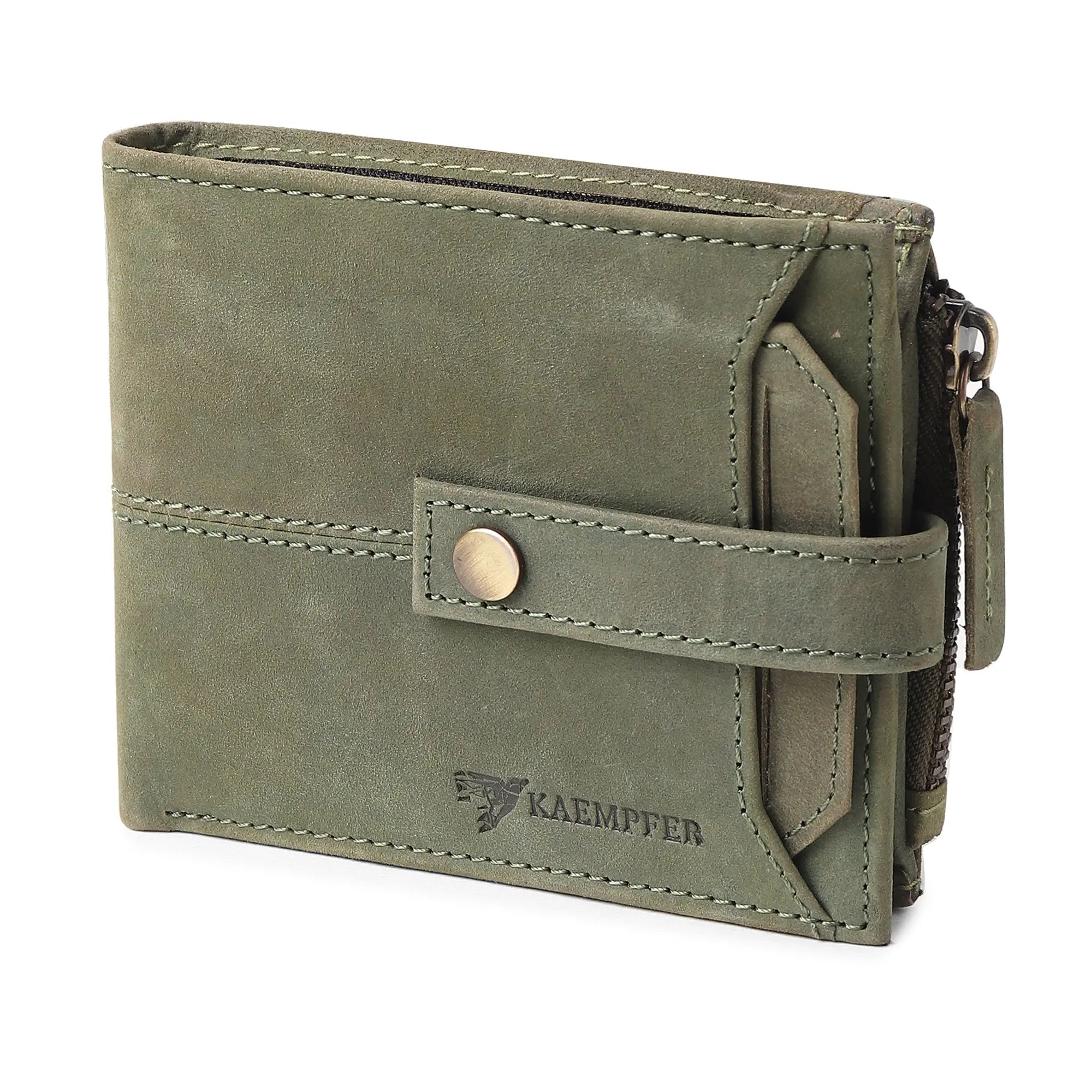 RFID Wallet with Zipper Pocket kaempfer