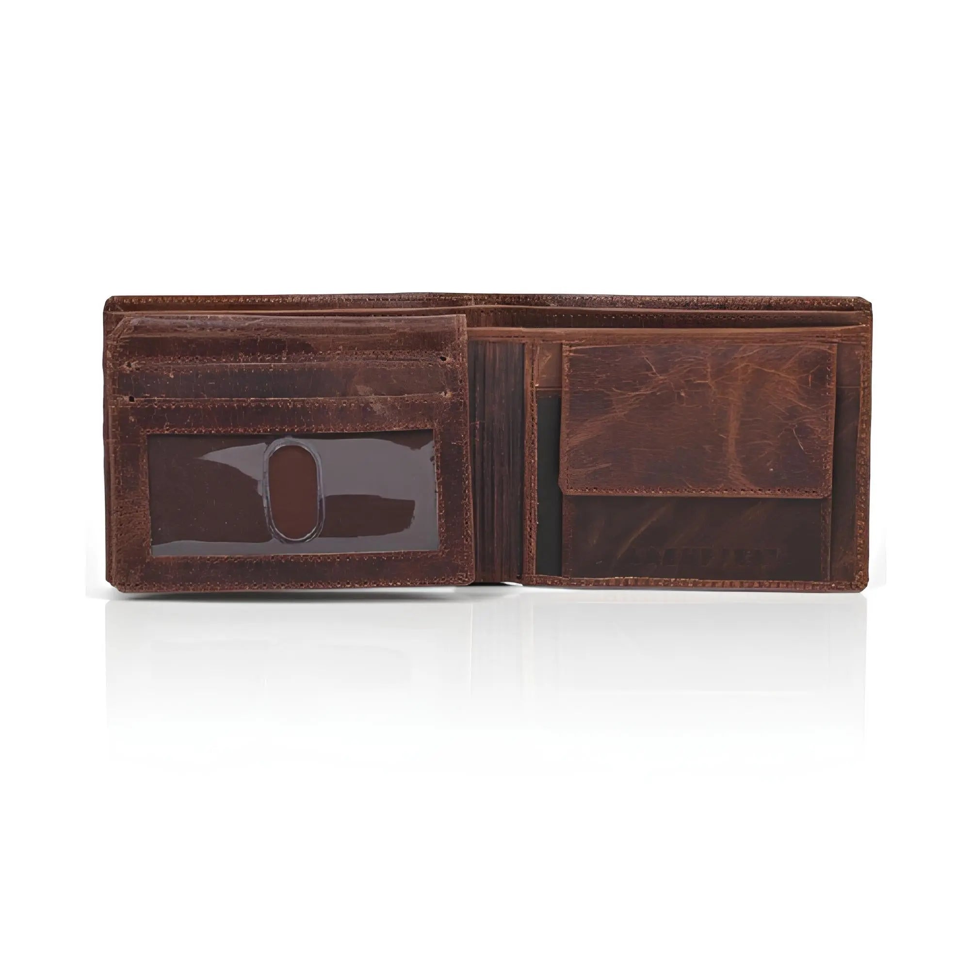 3-17 Men’s leather wallet – premium quality, compact design