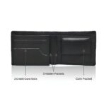Men’s leather wallet – premium quality, compact design