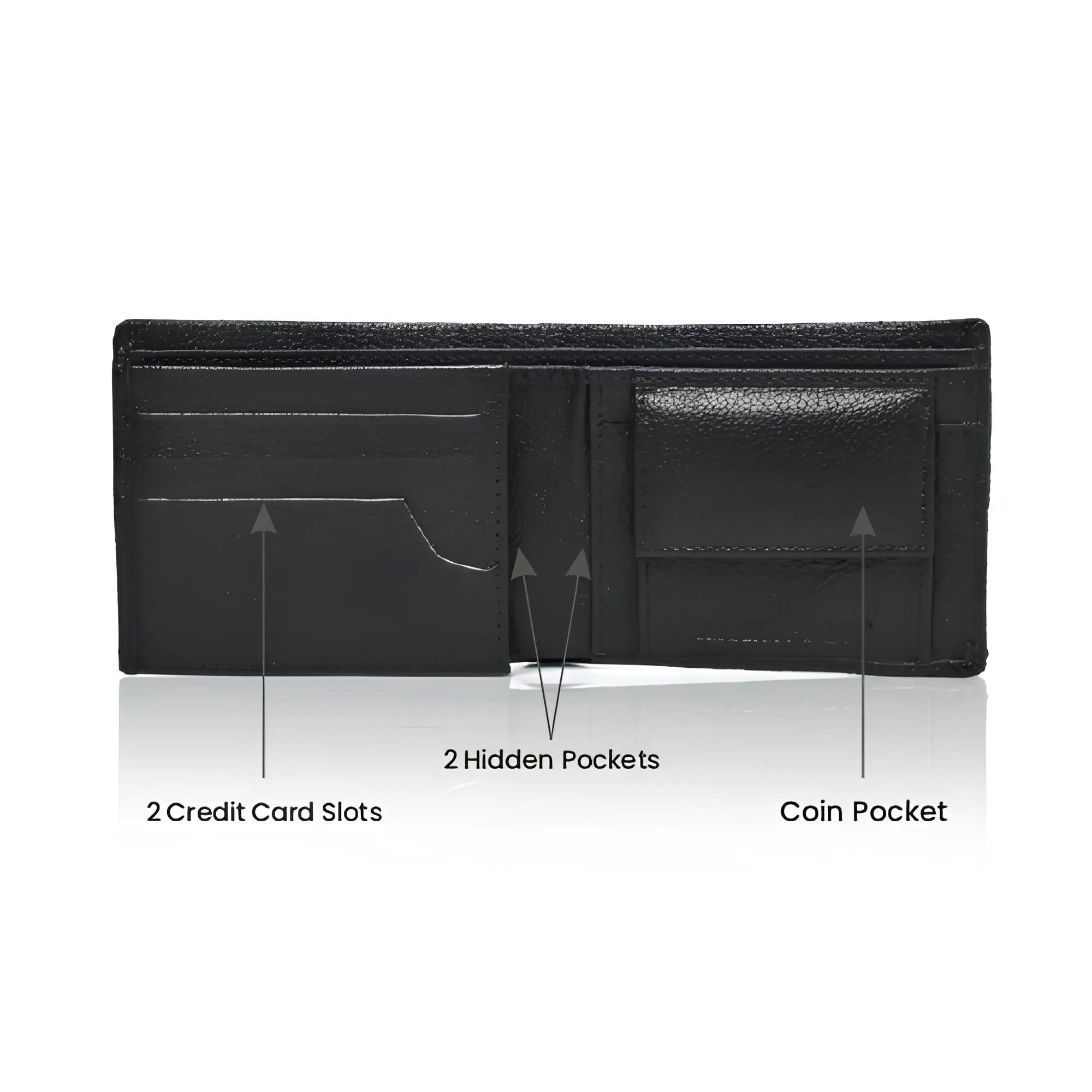 Men’s leather wallet – premium quality, compact design