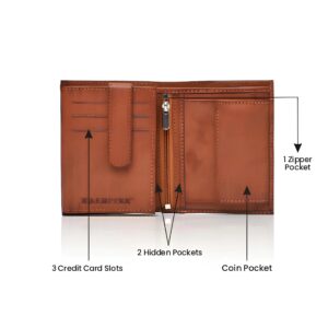 Men’s leather wallet – premium quality, compact design