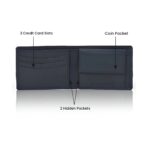 4-6 Men’s leather wallet – premium quality, compact design