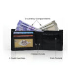 Men’s leather wallet – premium quality, compact design